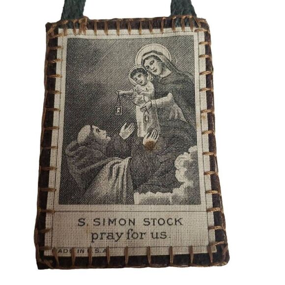 2 Vintage Scapular - Picture 9 of 15